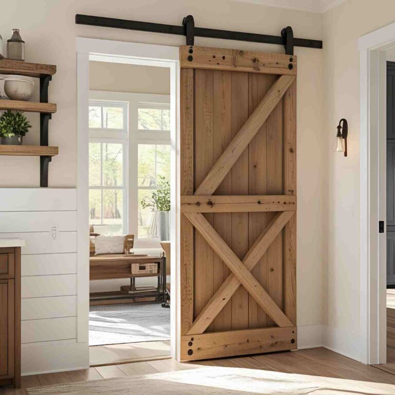 Sliding Barn Door Upgrade That Instantly Added Character